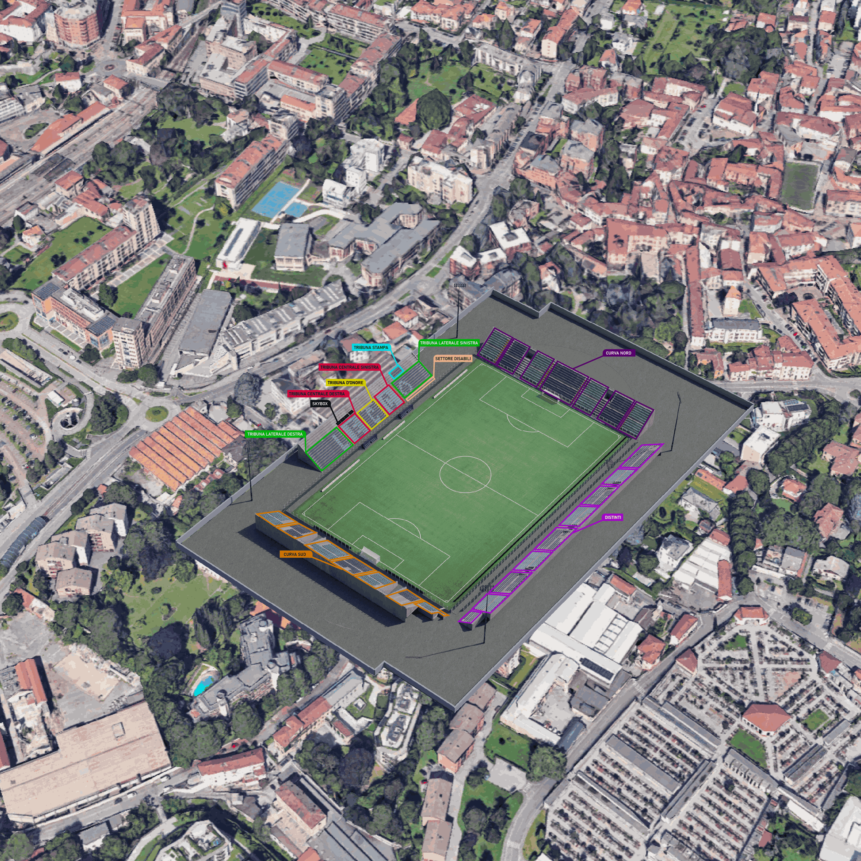 Stadio M. Rigamonti - M. Ceppi